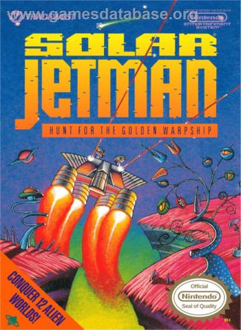 Cover Solar Jetman - Hunt for the Golden Warpship for NES